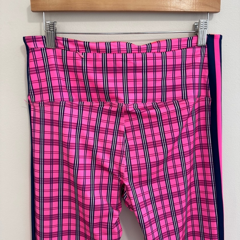 Gretchen Scott Plaid Sunshine Pull On Legging Pants - Picture 4 of 8